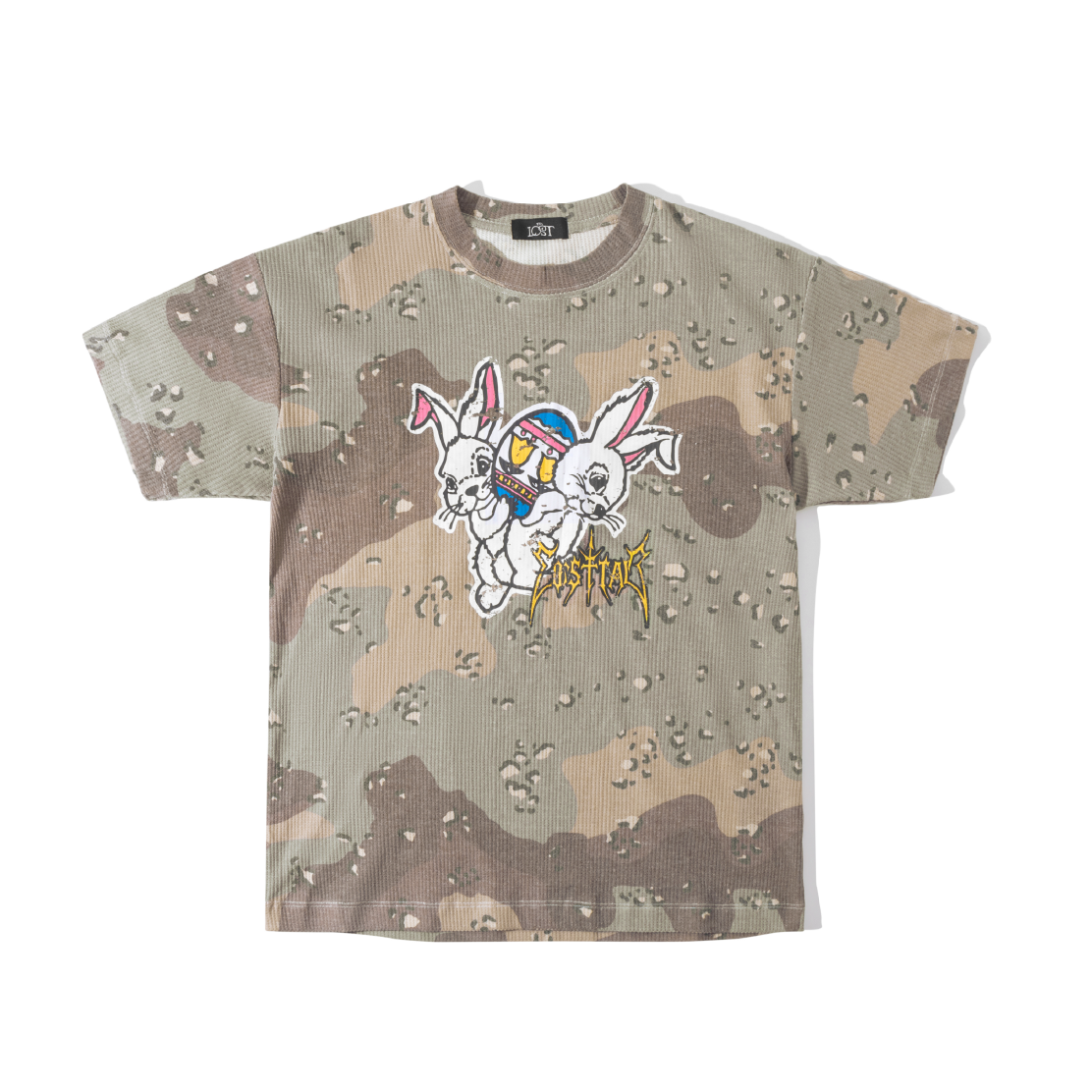CAMO RABBIT TEE